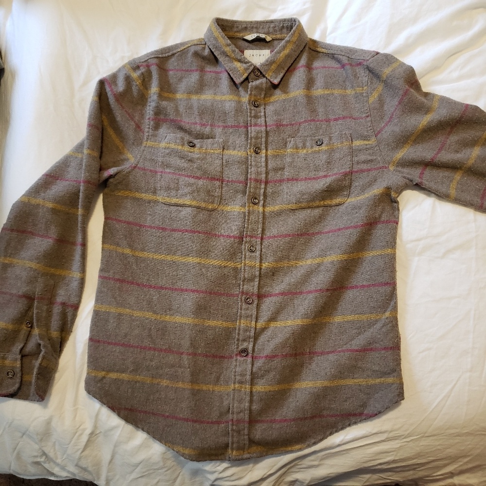 JACHS men's button down shirt size medium
